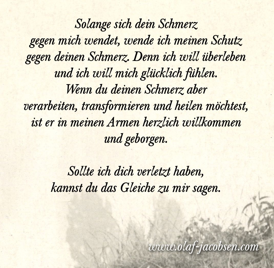 Empathie für Schmerz - Olaf Jacobsen